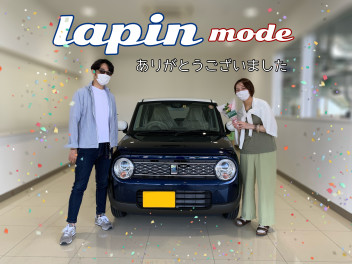 Ｉ様、ラパンご納車です！